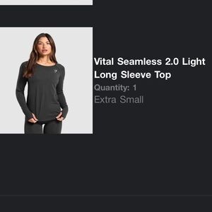 Gymshark Vital Seamless 2.0 Long sleeve